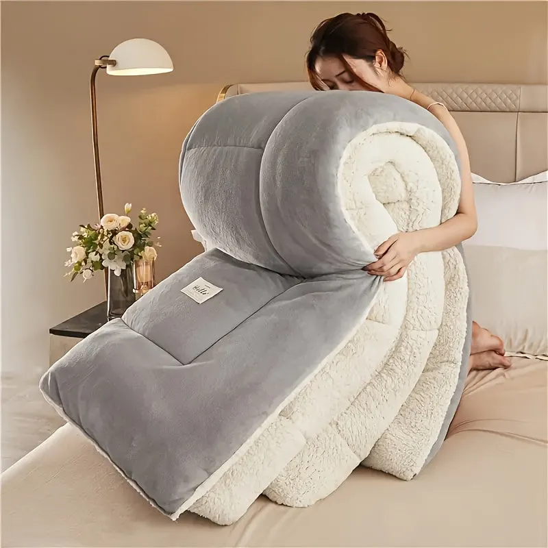 Ultra Soft Quilted Comforter - All-Season, Reversible, Machine Washable Duvet for Year-Round Comfort"