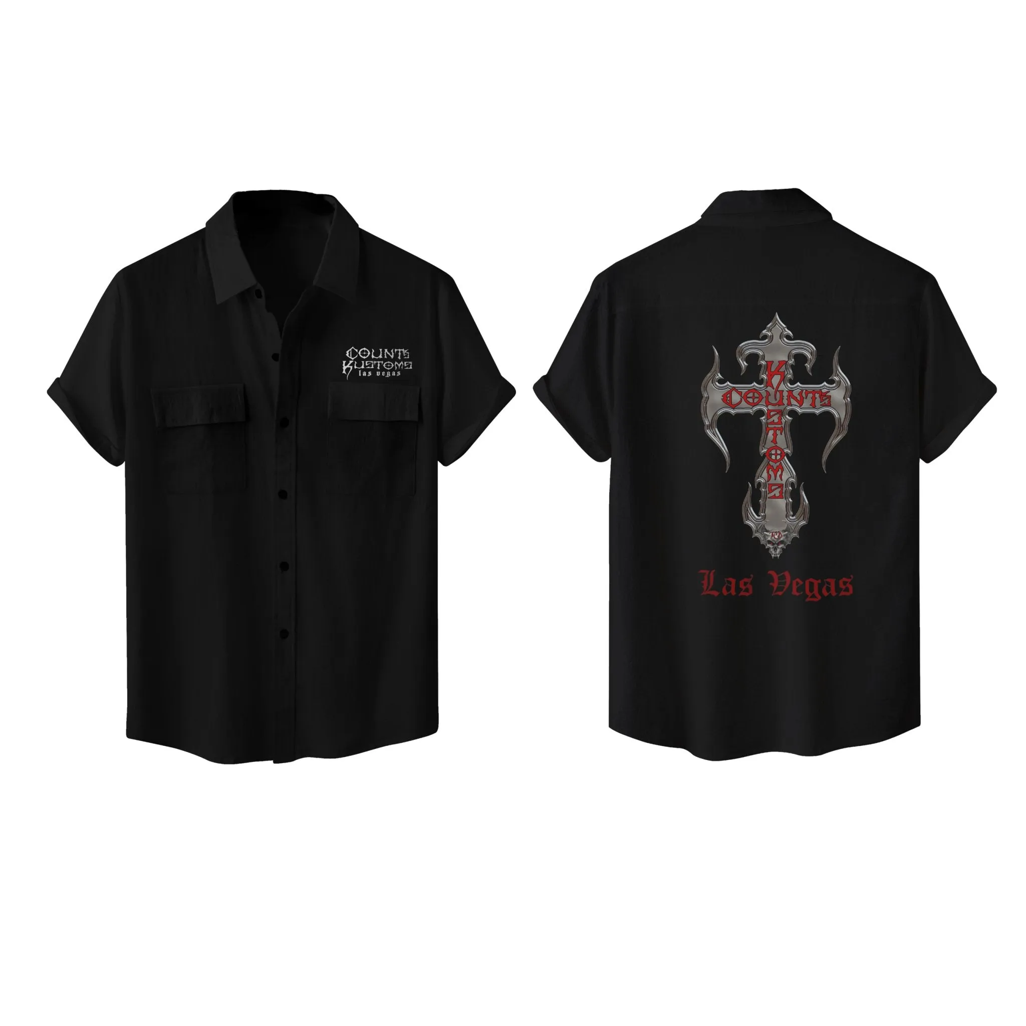 Unlock Rugged Style: The Limited Edition Count's Kustoms Work Shirt!