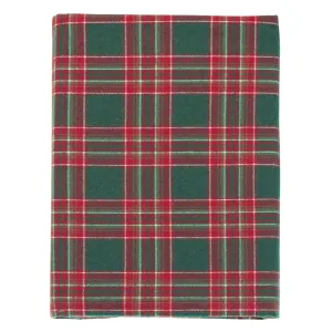 Walton & Co 230x130cm Festive Tartan Tablecloth